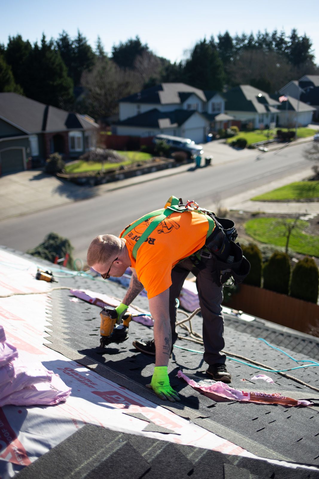 Lohner Construction completed roof project